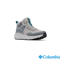 Columbia 哥倫比亞 男款-OD防水極彈高筒健走鞋-淺灰色 UBM73540LY/JS