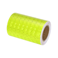 5M Warning Reflective Sticker Honeycomb PVC Night Visibility Waterproof Conspicuity Reflectors Tape Safety Film For Bicycle 10CM