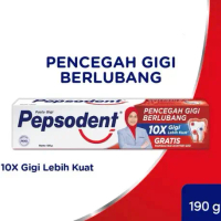 [EXP 2027] Pepsodent Toothpaste 190g/ Pepsodent Toothpaste Cavity Fighter/ Ubat Gigi Pepsodent