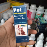 obat mencret hewan 20ml PET METRONIDAZOLE