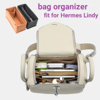 【Soft andLight】Bag Organizer Insert For Hermes Lindy 26 30 34 Organiser Divider Shaper Protector Compartment Inner Lining