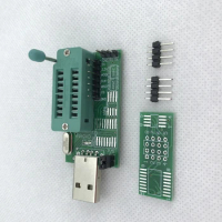 Ch341a USB Programmer Motherboard BIOS Routing SPI ZHONGJIU LCD Brush Flash / 24 / 25 Burner