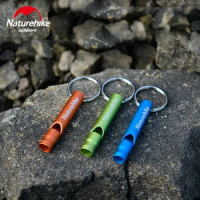 Naturehike Wholesale Whistle Rescue Emergency Basketball Match Cheerleading Keychain Outdoor Tools High Decibel Survival Whistle