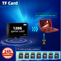 TF Game Card For Retroid Pocket Flip 3 Plus Memory PS2 PSP PS1 NGC 3DS Classic Retro Games portable Handheld Odin2 ROG Steam SD