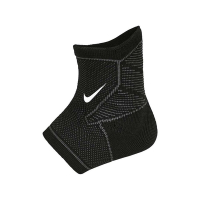 NIKE PRO KNITTED 針織護踝套-DRI-FIT 護具 N1000670031MD 黑白