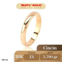 Cincin Emas Kadar 16K Wahyu Redjo CC-16K 30017869