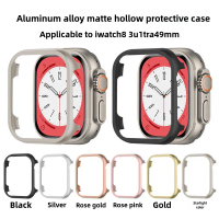 Vỏ Apple Watch, Tương Thích Với iWatch Ultra 2, Hợp Kim Nhôm Rỗng Viền Bảo Vệ Kim Loại 9, Thích Hợp 