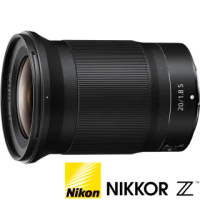 【Nikon 尼康】NIKKOR Z 20mm F1.8 S(公司貨 大光圈廣角定焦人像鏡 防塵防滴 Z 系列微單眼鏡頭)