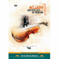 阿卡多：克雷蒙納大師班第1集 Salvatore Accardo Masterclass in Cremona Vol.1 (DVD)【Dynamic】