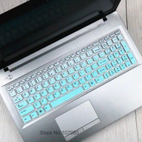 15 inch Silicone keyboard cover for Lenovo Z510 570 B590 Z50 Z501 Y50 V2000 v4000 flex2 G50-80 Y50P-70 Y700