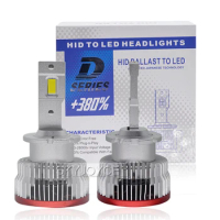SKYJOYCE Car Light D2S LED Headlight Bulb D1S D2S D2R D3S D4S D4R D8 Builtin Canbus D1S LED Bulb To Replace HID Conversion Lamps