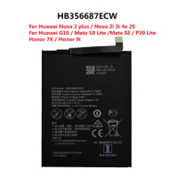 HB356687ECW Battery For Huawei Nova 2i 2S 2Plus 3i 4e Huawei P30 Lite Mate SE G10 Mate 10 Lite Honor 7X Honor 9i