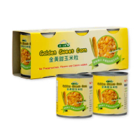 【統一生機】金黃玉米粒190gx3罐(固形物150gx3罐)