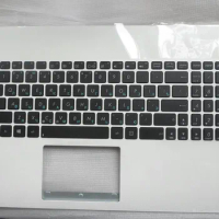 New Russia Black laptop keyboard for ASUS X550 WITH WHITE COVER C WHITE COVER RUSSIA Keyboard