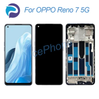 for OPPO Reno 7 5G LCD Screen + Touch Digitizer Display 2400*1080 CPH2371 Reno 7 5G LCD Screen Display