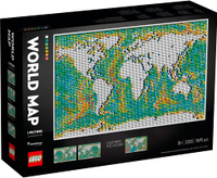 【折300+10%回饋】LEGO 樂高藝術世界地圖系列31203