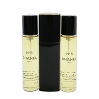 香奈兒 Chanel - N°5典藏隨身女性淡香水+2*補充瓶 No.5 Eau De Toilette Purse Spray And 2 Refills
