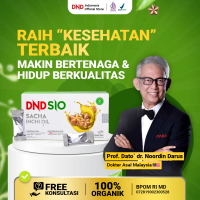 DND Minyak Sacha Inchi 75ml - Obat Anti Inflamasi - Sacha Inchi Oil - 15 Sachet