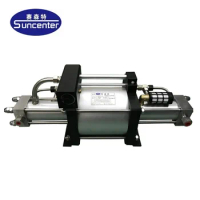 High Safety 0.1bar Inlet Pressure Available Air Actuated Gas Filling Booster Pump for Diving Area