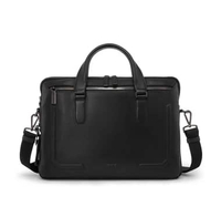 TUMI Harrison Sycamore Slim Brief Bag - Tas Kerja / Selempang Pria - Black Bombe