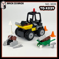 Mô hình Xe Nâng Công Trường City Mô hình Thành phố City TQ-X039