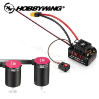 HOBBYWING QuicRun WP 10BL120 G2 120A ESC 3652 3660 G2 Motor Brushless Combo for 1/10 RC Model Car Buggy Racing Accessories