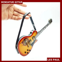 Miniatur gitar les paul guns n roses miniatur gitar bonus strap