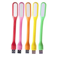 RnnTuu USB LED Lamp Powerbank PC Notebook Perfect Color Mini for Flexible Night Working Book Flashlight/HUB/Car Charger