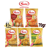 Tepung Bumbu Dapur Serbaguna Ayam Crispy Kentucky Pisang Bakwan Pedas Spicy Sasa 70 Gram  BPOM Halal