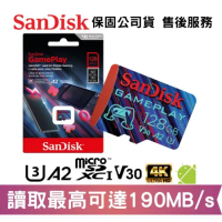 SanDisk GamePlay 128GB 手機和掌上型遊戲記憶卡 (SD-SQXAV-XN-128G)