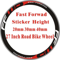 FF 2Wheels/set Road Bike 700c Wheel Rim Stickers Racing Bike Wheel Decorative Decals Bike Decals Wheel Stickers Bicycle Sticker