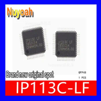 100% new original IP113C-LF optical fiber transceiver chip converter IC LQFP-48 10 /100Base-Tx/Fx Media Converter LAN standard