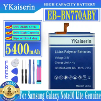 YKaiserin EB-BN770ABY Battery 5400mAh For Samsung Galaxy Note10 Lite / Note10Lite / Note 10 Lite Bateria Batteries + Tools