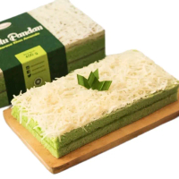 Bolu Pandan - Wangi - Lembut - Enak - Manis - Keju-  Makanan Food Kue