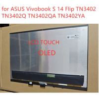 Free shipping 14.0'' LCD Touch Screen Digitizer Assembly for ASUS Vivobook S 14 Flip TN3402 TN3402Q TN3402QA TN3402YA OLED