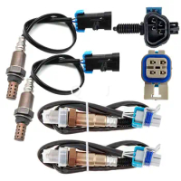 4pcs Oxygen O2 Sensor o2 1&amp;2 Upstream+Downstream For 2012-2015 Chevrolet Silverado &amp; GMC Sierra 2500 3500