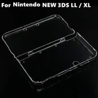 Transparent Transparent Protective Shell Plastic Split Type Game Console Shell Good Flexibility for Nintendo New 3DS LL/XL