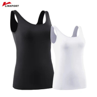 Sleeveless Tops Women Running Tank Sweat Absorption Tshirt Compression Jerseys Jogging Gym Vest Sexy Yoga Clothing Female Shirts