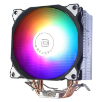 CPU Cooler Radiator PC Air-cooled Cooling Fan Installing For Intel LGA775 1150 1151 1155 1156 1200