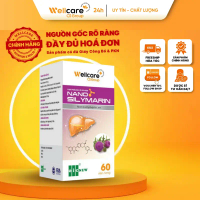 [Đặt ngay trước khi hết] Viên Nang Nano Silymarin OIC NEW Wellcare 60 Viên  Hỗ Trợ Bảo Vệ Gan, Tăng 