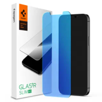 【Spigen】iPhone 13 mini/13/13 Pro/13 Pro Max tR EZ Fit-抗藍光玻璃保護貼(含快貼板:2入_SGP)