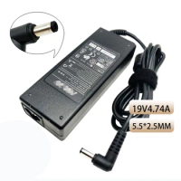 19V 4.74A 90W Universal Laptop Power Adapter Charger For ASUS R500 R400 K41V K42D X43BS X43E X85SV X88 Notebook adapter