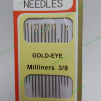 JARUM JAHIT TANGAN GOLD EYE MILLINERS 3/9 ISI 16 BATANG