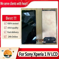Original 6.5'' For Sony Xperia 1 IV LCD Display With Touch Screen Digitizer Replacement X1iv XQCT62-B XQCT54 XQ-CT72 XQ-CT54 LCD