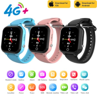 C80 Smart Watch For Kids SIM Card 4G Call Video Intelligent Bracelet Voice Chat Camera Monitor Phone Watch For Child Smart Watch