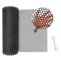 Plastic Chicken Wire Fence Mesh,Fencing Wire For Gardening, Poultry Fencing, Chicken Wire Frame For 