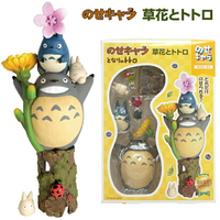 耀您館★日空版ENSKY豆豆龍貓與花草款桌上のせキャラ疊疊樂公仔NOS-83宮崎駿吉卜力模型【全館299超取免運】【APP下單點數4倍送】