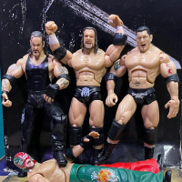 WWE Grunt dan Groan Artis, John Serena, Cincin Juara, Mainan Anak Patung Sendi Boleh Alih, Hiasan, K