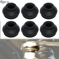 6PCS HQ Rubber Tie Rod End Ball Joint Dust Boots Dust Cover Boot Gaiters Auto Suspension Steering Accessories