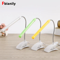 USB Led Desk Lamp With Clip Flexible Table Lamp For Bedside Book Reading Study Office Work Children Night Light